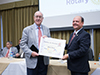 Presidente de Rotary International visita FRSP e prestigia Dia do Rotary