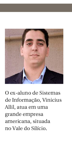 Ex-aluno de SI atua no Vale do Silício