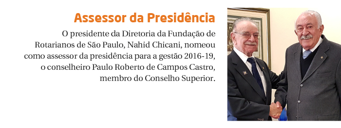 Paulo Roberto de Campos Castro é nomeado assessor da presidência