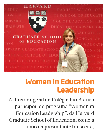 Diretora-geral participa do programa Women in Education Leadership