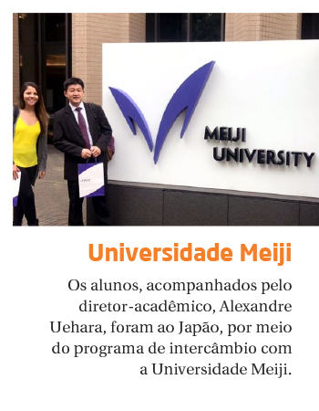 Alunas de RI realizam intercâmbio para Universidade de Meiji