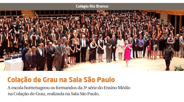 Colação de Grau da 3ª série do Ensino Médio