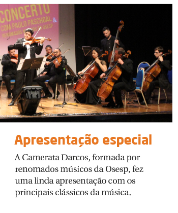 Música e cultura na apresentação da Camerata Darcos