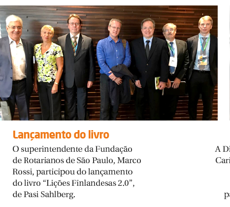 Superintendente da FRSP participa de lançamento do livro “Lições Finlandesas 2.0”