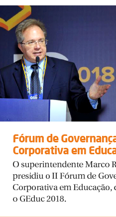 Superintendente da FRSP presidiu o II Fórum de Governança Corporativa em Educação
