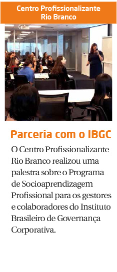 Palestra no Instituto Brasileiro de Governança Corporativa