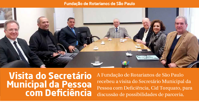 Secretário Municipal da Pessoa com Deficiência visita FRSP