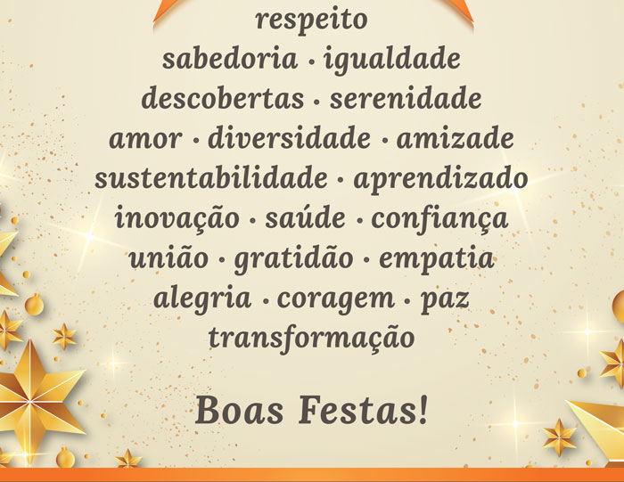 Boas Festas! - Fundação de Rotarianos de São Paulo