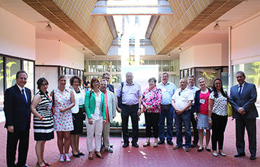 Visita de diretores de escolas vocacionais da Finlândia