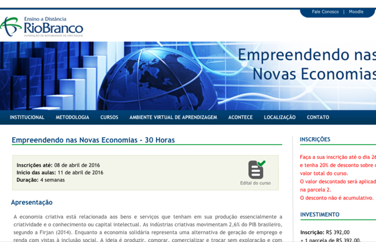 Disgrafia e Empreendendo nas Novas Economias