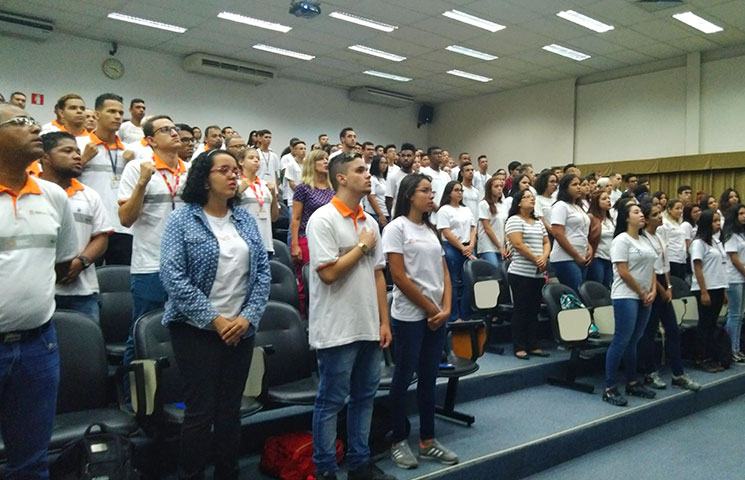 Alunos refletem sobre o eixo temático de 2019