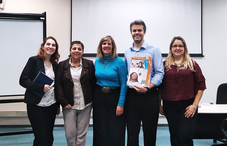 Visita da equipe do Hospital Sírio Libanês