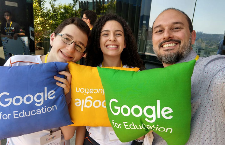 Alunos integram a primeira turma no mundo a participar da certificação Google G Suite para estudantes