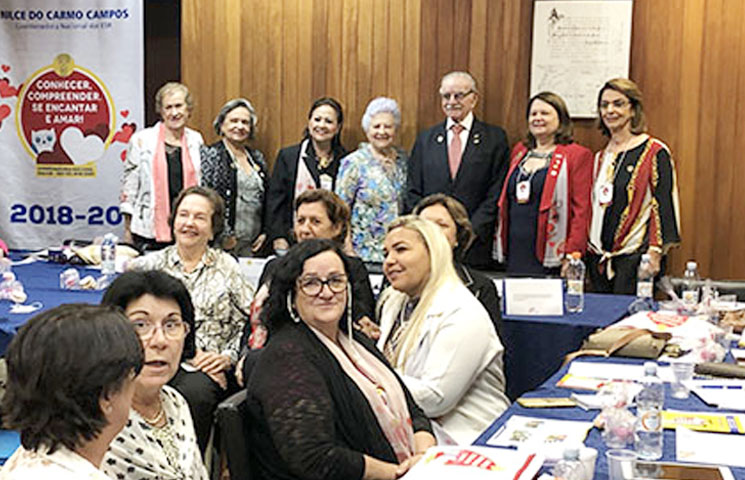 FRSP prestigia reunião da Coordenadoria Nacional das Entidades de Senhoras de Rotarianos