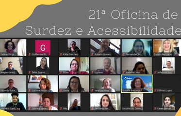 21ª Oficina de Surdez e Acessibilidade