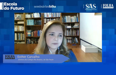 Escola do Futuro: diretora do Rio Branco participa de seminário da Folha de São Paulo