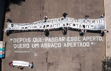 Ruas do Bem: aluno apoiam ação de responsabilidade social