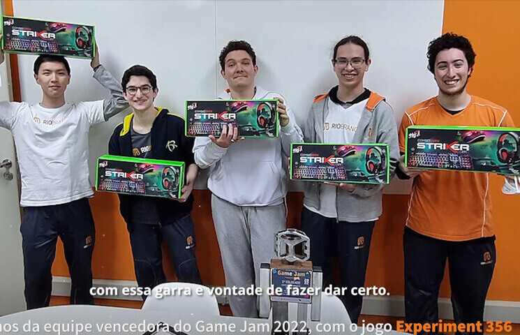 Alunos conquistam 1º lugar e menções honrosas em Game Jam da Full Sail University
