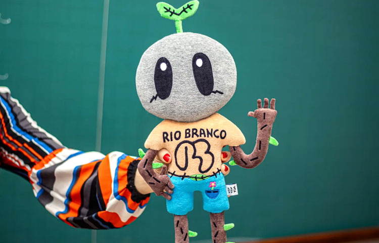 Mascote da sustentabilidade CRB