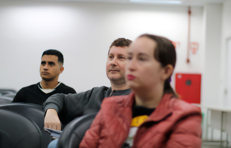 Novos alunos de graduação