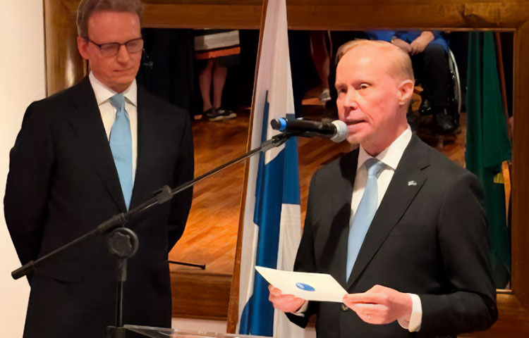 Cerimônia em comemoração à Independência da Finlândia