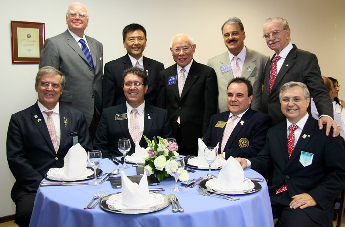 Visita do Presidente de Rotary International Sakuji Tanaka