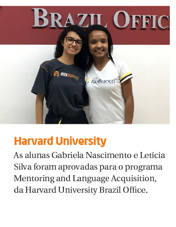 Alunas do Ensino Médio participam de programa de Mentoria da Harvard University