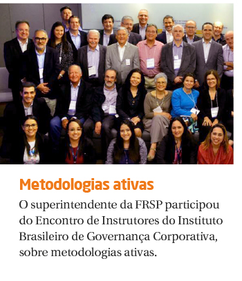 Superintendente da FRSP participa de encontro do IBGC sobre metodologias ativas