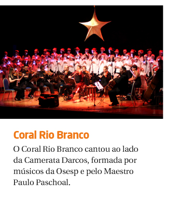 Coral Rio Branco e Camerata Darcos emocionam com concertos de Natal