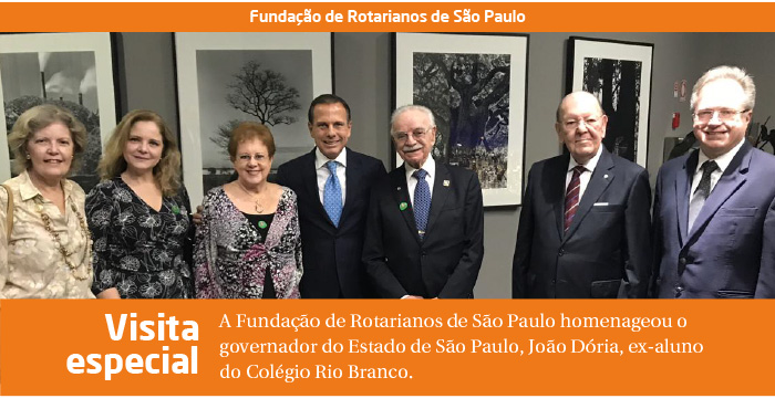 FRSP homenageia ex-aluno riobranquino e governador João Dória