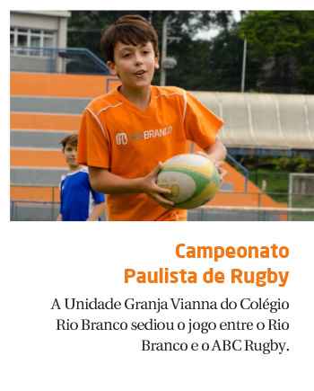 Rio Branco sedia jogo do campeonato paulista de Rugby