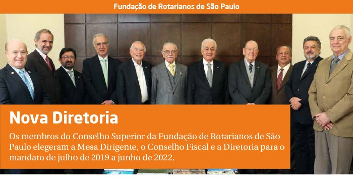 Fundação de Rotarianos de São Paulo: Eleições 2019/2022