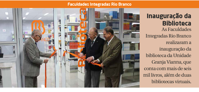 FRB INAUGURA BIBLIOTECA DA UNIDADE GRANJA VIANNA