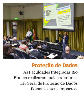 PALESTRA SOBRE A LEI GERAL DE PROTEÇÃO DE DADOS PESSOAIS E SEUS IMPACTOS